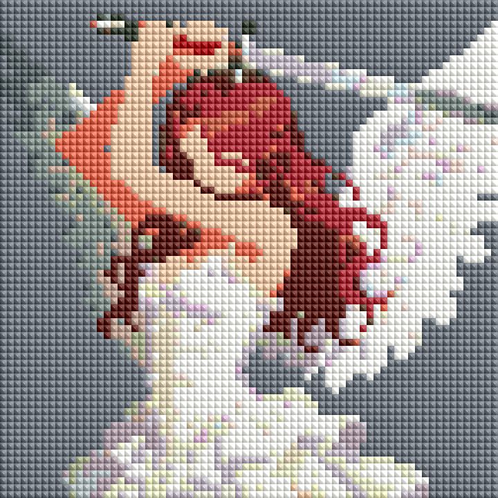 Miniature Painting Set - Foreveryoung Warrior Angel Mini Diamond Painting