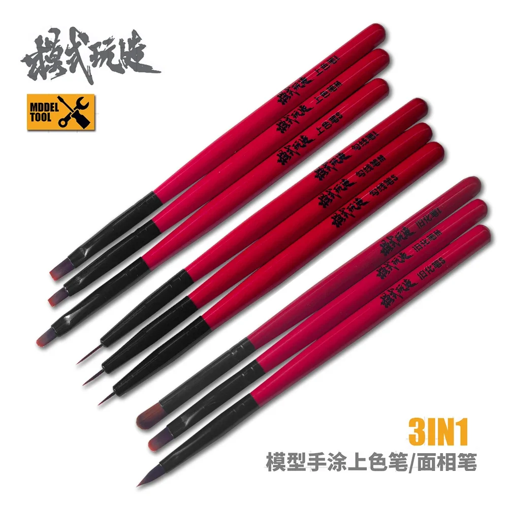 Miniature Painting Set - Model painting tools Coloring pen/outline pen/old