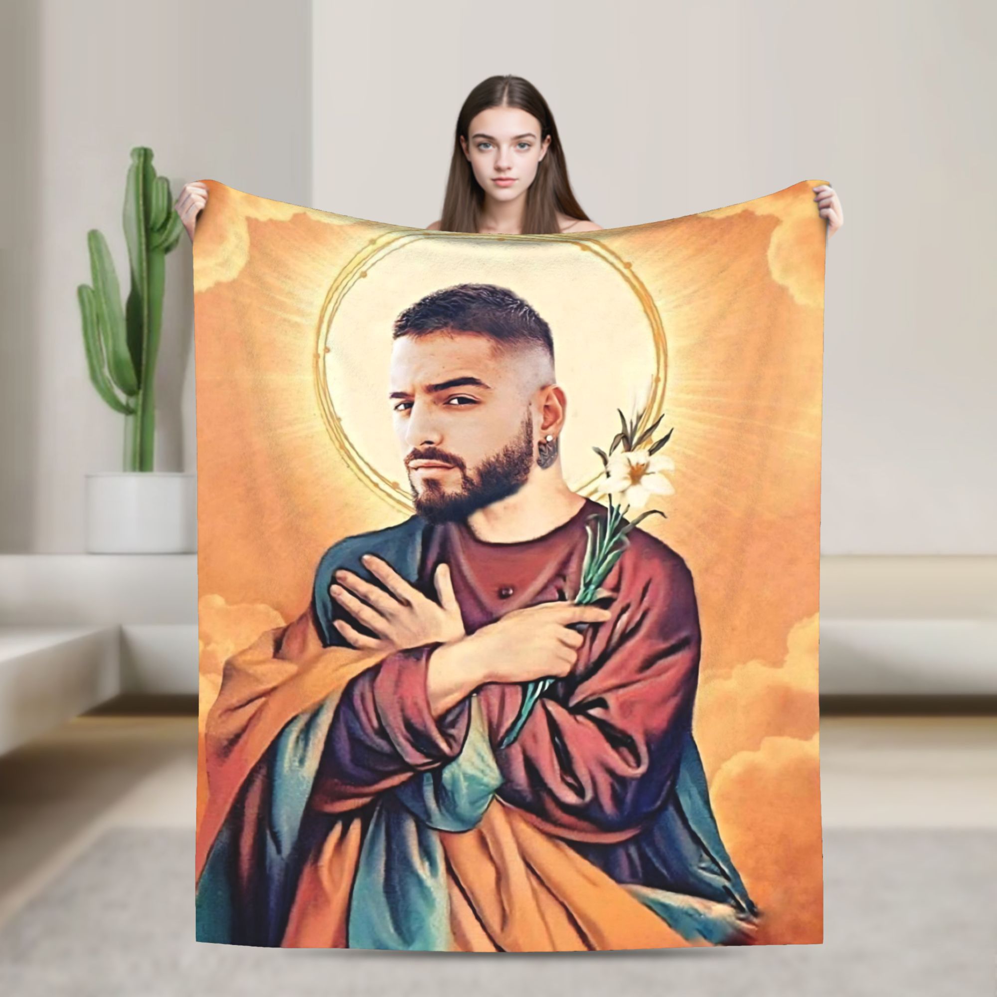 Board Game Halma - Maluma Rapper Super Warm Blanket Kids