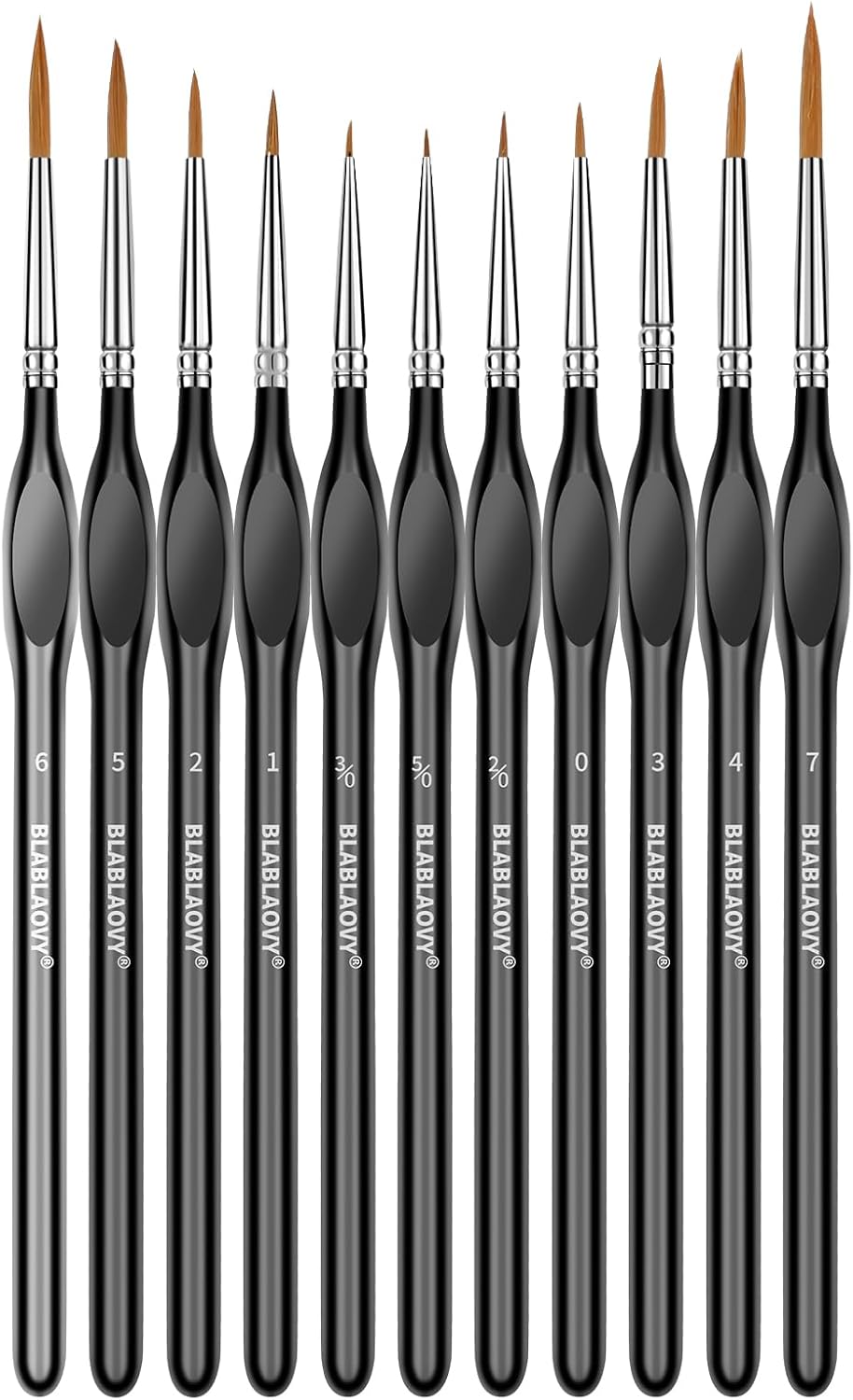 Miniature Painting Set - 11 Pcs Detail Paint Brushes Set,