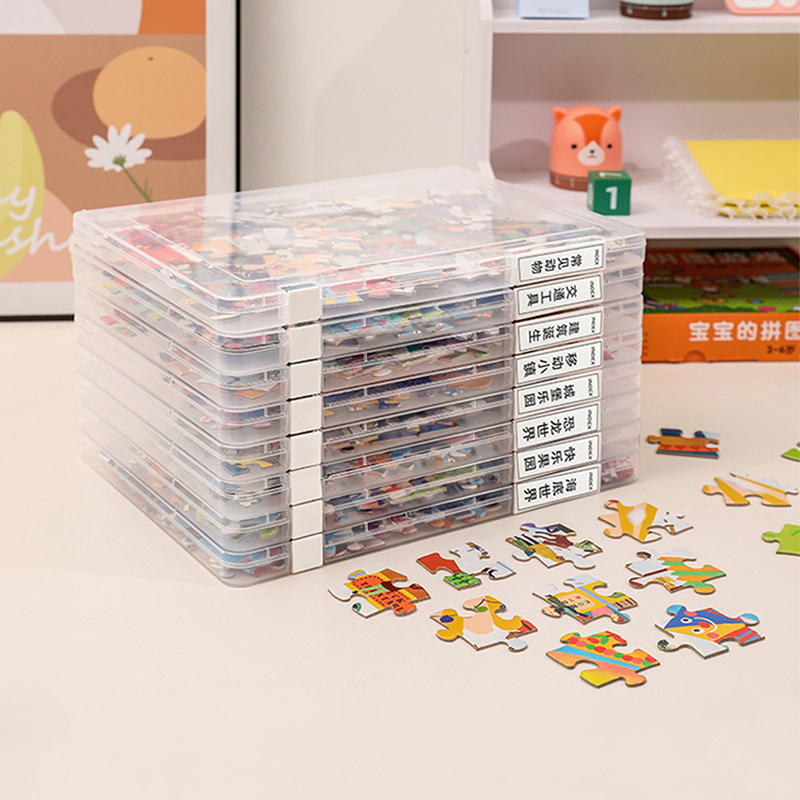 Board Game Box - Useful Puzzle Storage Container PP Material