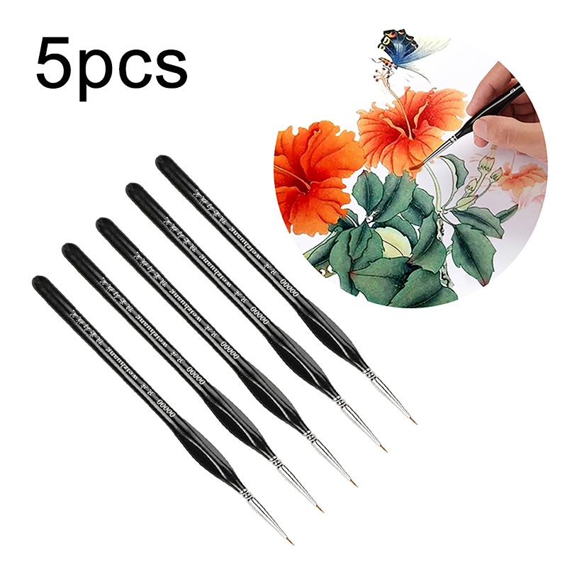 5Pcs Precision Fine Tip 00000  - Miniature Painting Set 리뷰 및 가격
