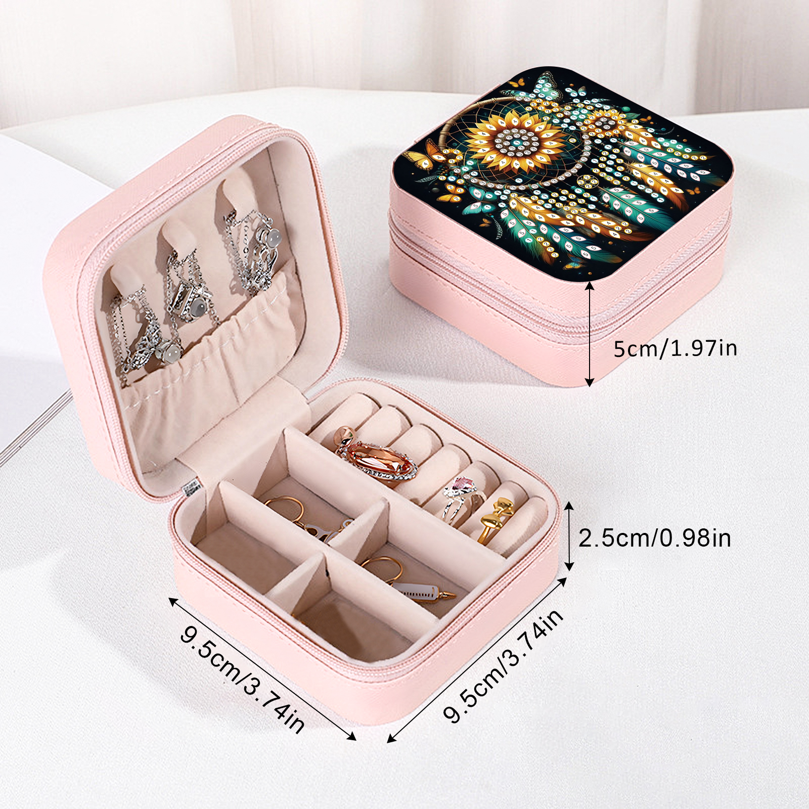 Diamond Painting Jewelry Organ - Token Tray Organizer 리뷰 및 가격