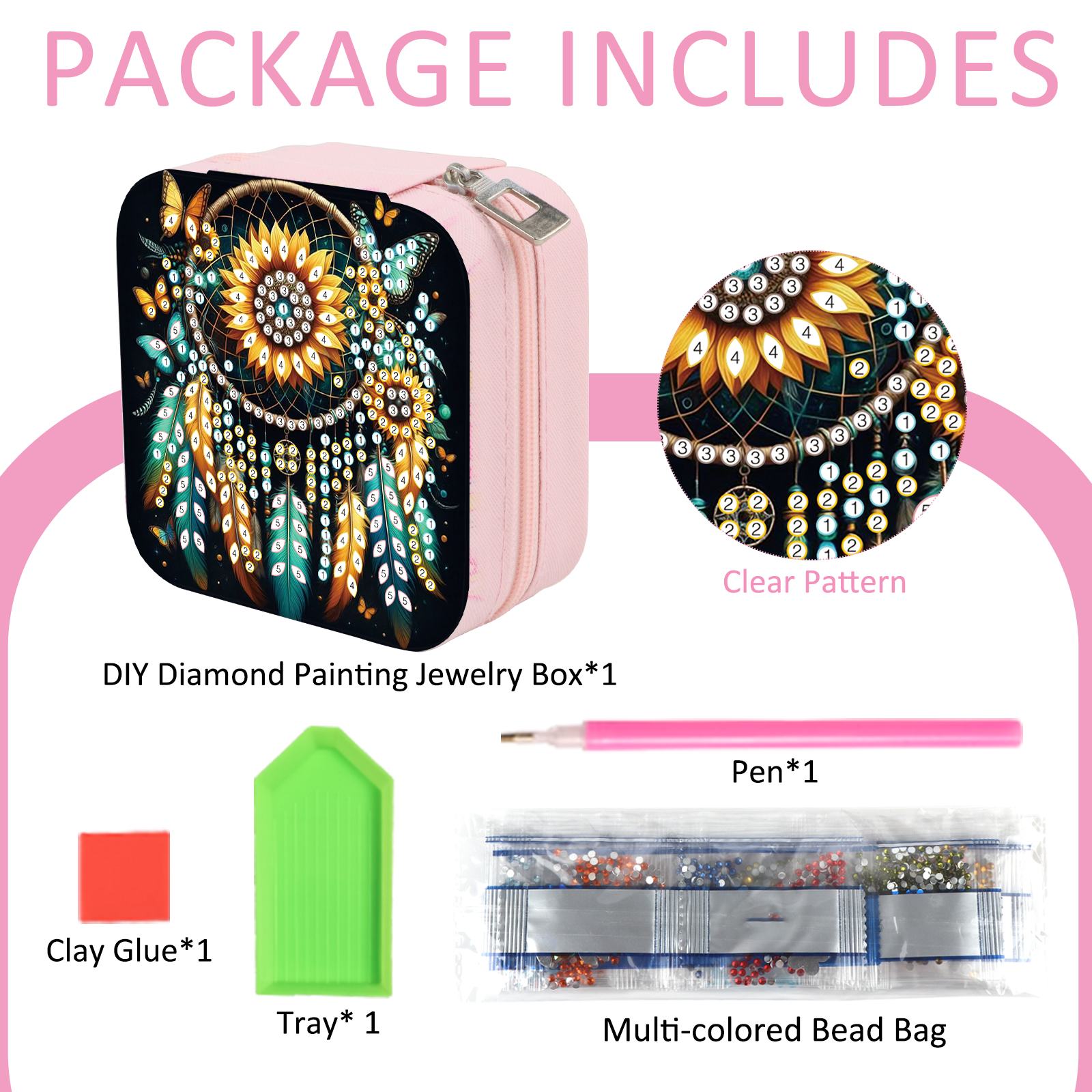 Diamond Painting Jewelry Organ - Token Tray Organizer 리뷰 및 가격