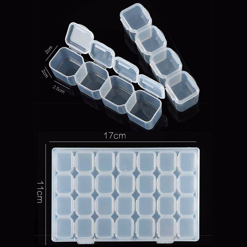Transparent Nails Art Organize - Token Tray Organizer 리뷰 및 가격