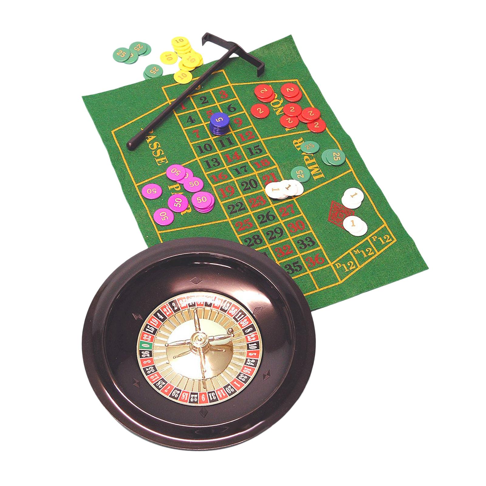 10 Inches Roulette Wheel with  - Board Game With Chips 리뷰 및 가격