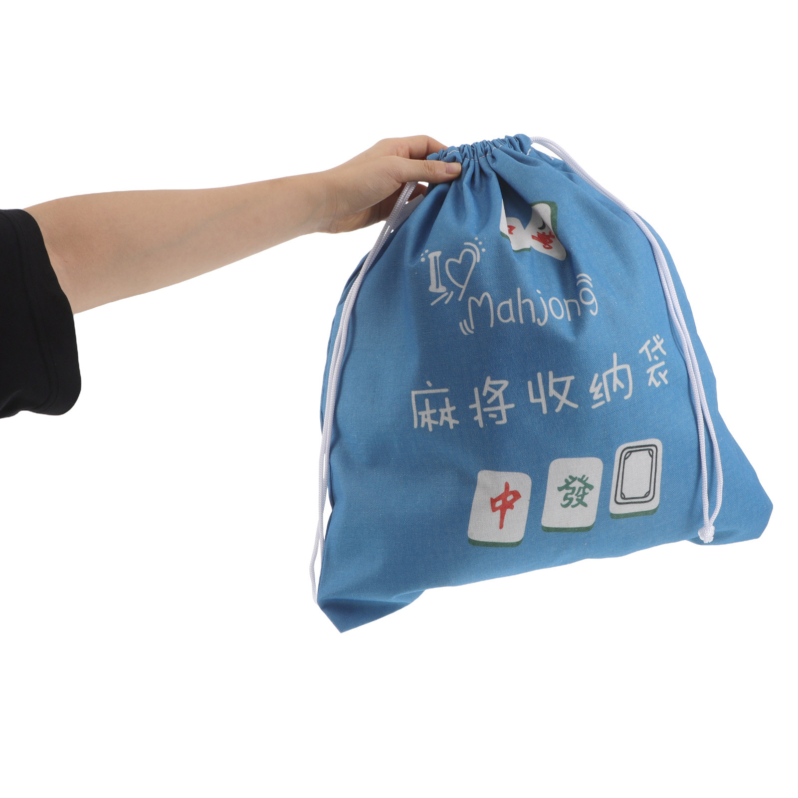 Fabric Mahjong Storage Pouch L - Tile Bag Drawstring 리뷰 및 가격
