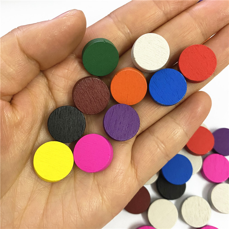 50pieces 15*5MM 11 Colors Wood - Board Game Dixit 리뷰 및 가격