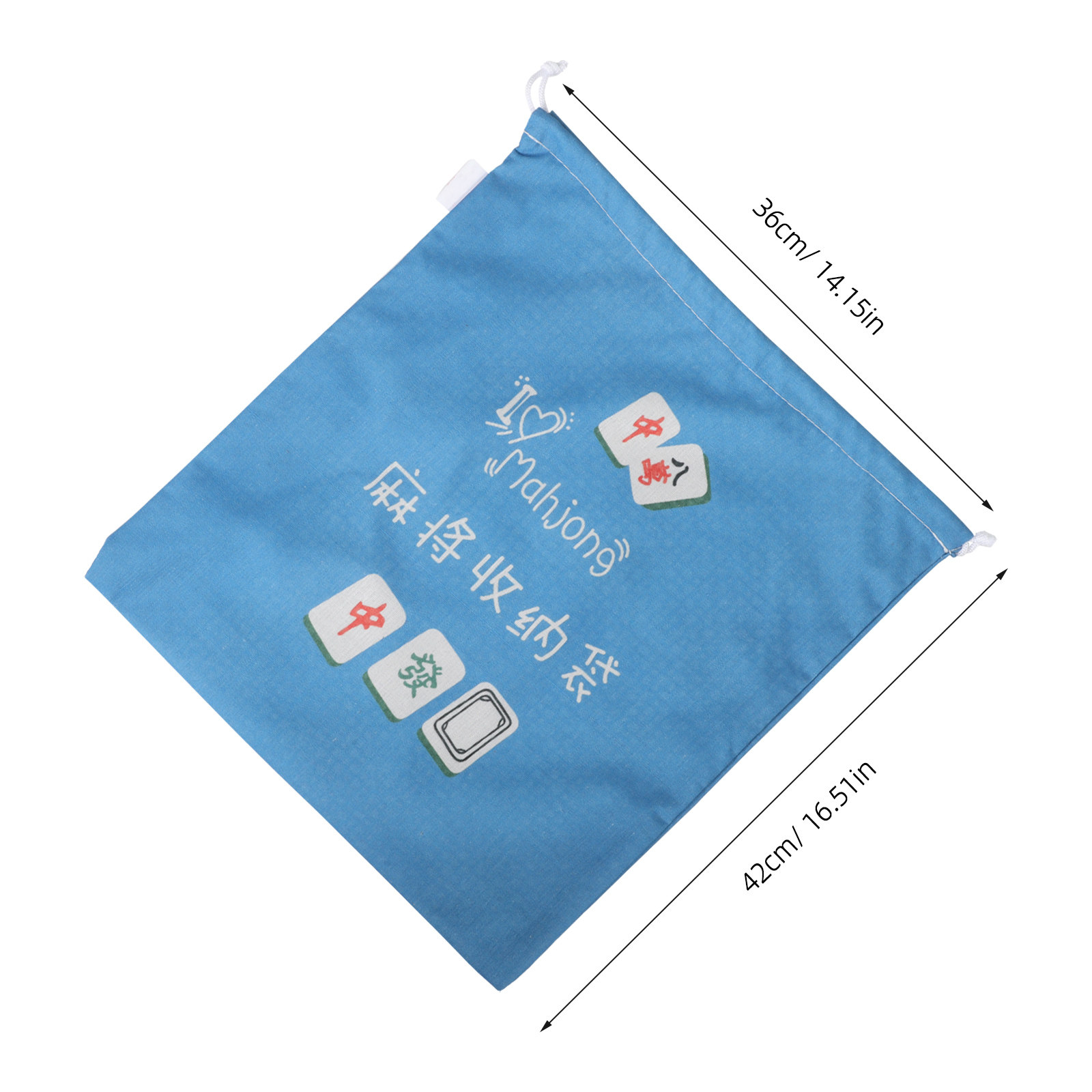 Fabric Mahjong Storage Pouch D - Tile Bag Drawstring 리뷰 및 가격