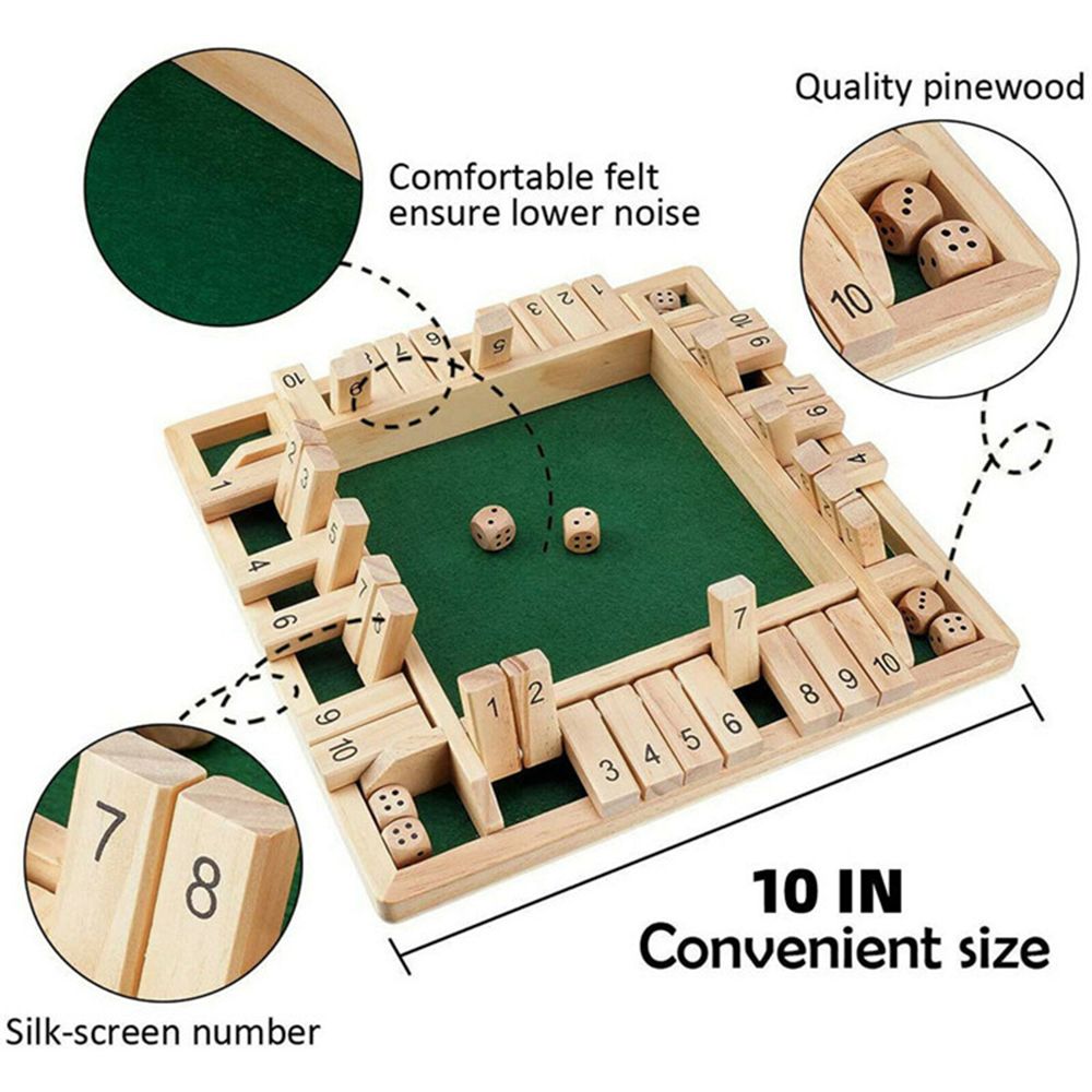 Shut The Box Dice Board Game W - Board Game Dixit 리뷰 및 가격