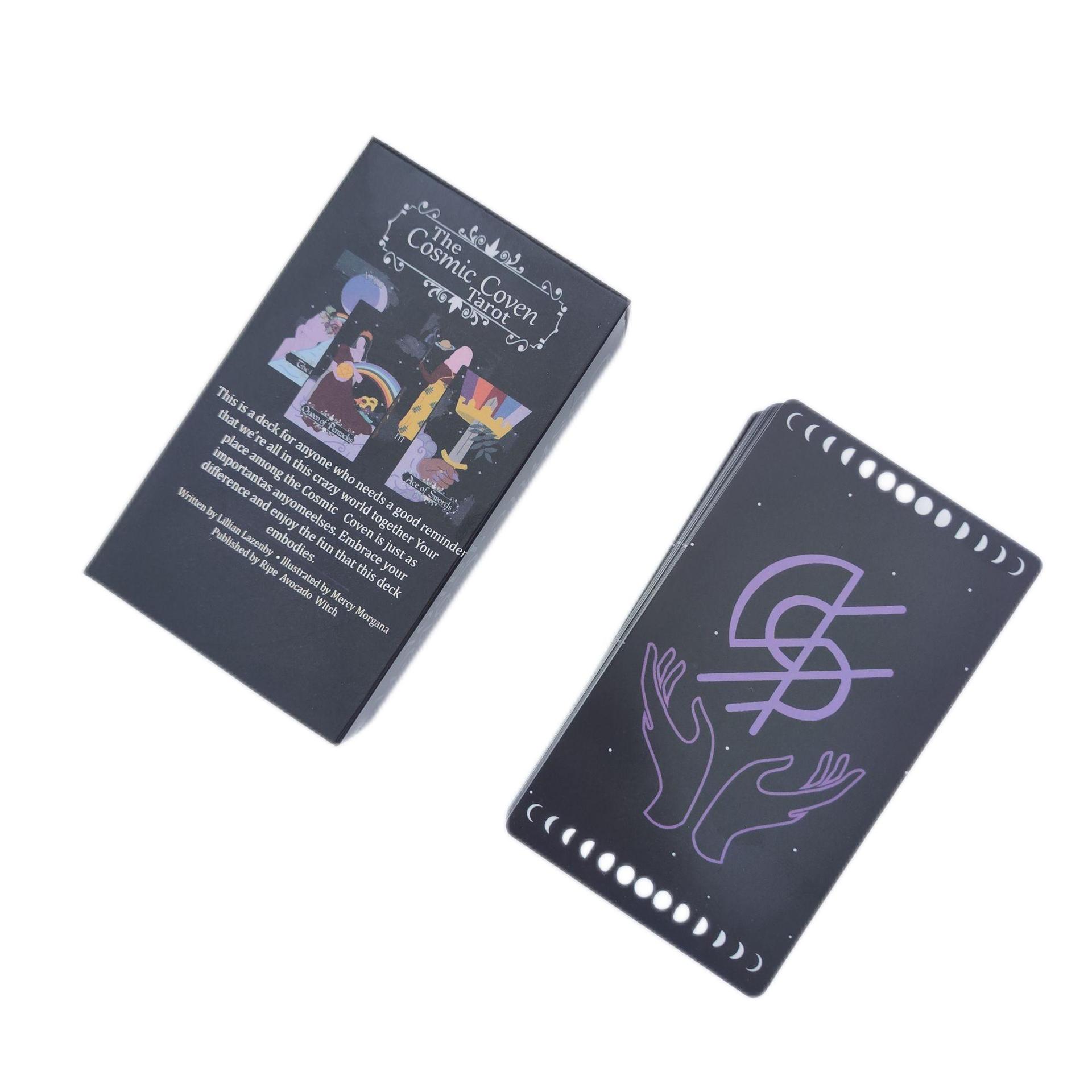 12x7cm The Cosmic Coven Tarot  - Board Game Instruction 리뷰 및 가격