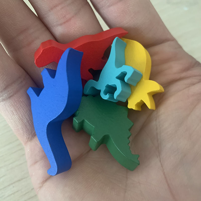 5 Pcs/set Wooden Dinosaur Boar - Board Game Root 리뷰 및 가격