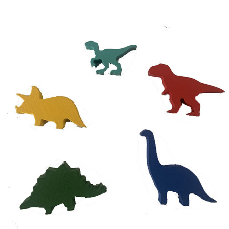 5 Pcs/set Wooden Dinosaur Boar - Board Game Root 리뷰 및 가격