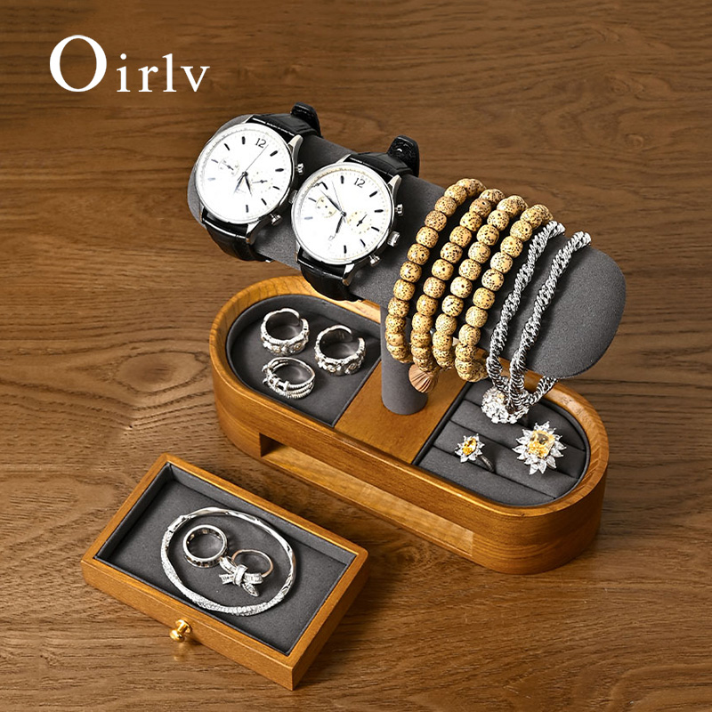 Oirlv Solid Wood Watch Organiz - Token Tray Organizer 리뷰 및 가격