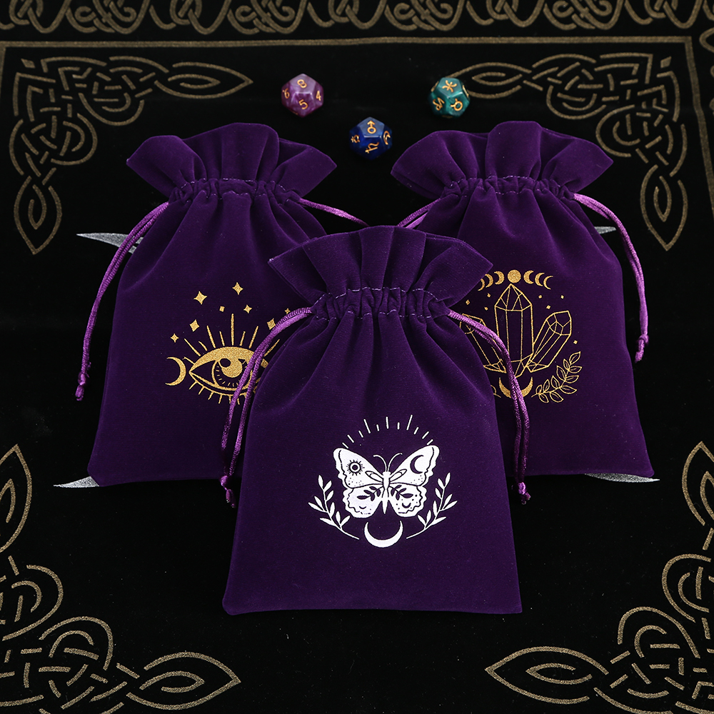 5Pcs Tarot Storage Velvet Bag  - Board Game Box 리뷰 및 가격