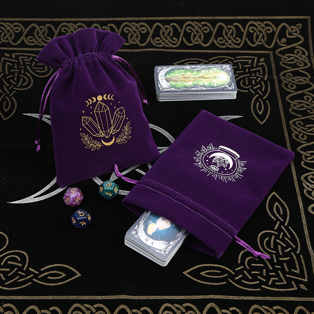 5Pcs Tarot Storage Velvet Bag  - Board Game Box 리뷰 및 가격