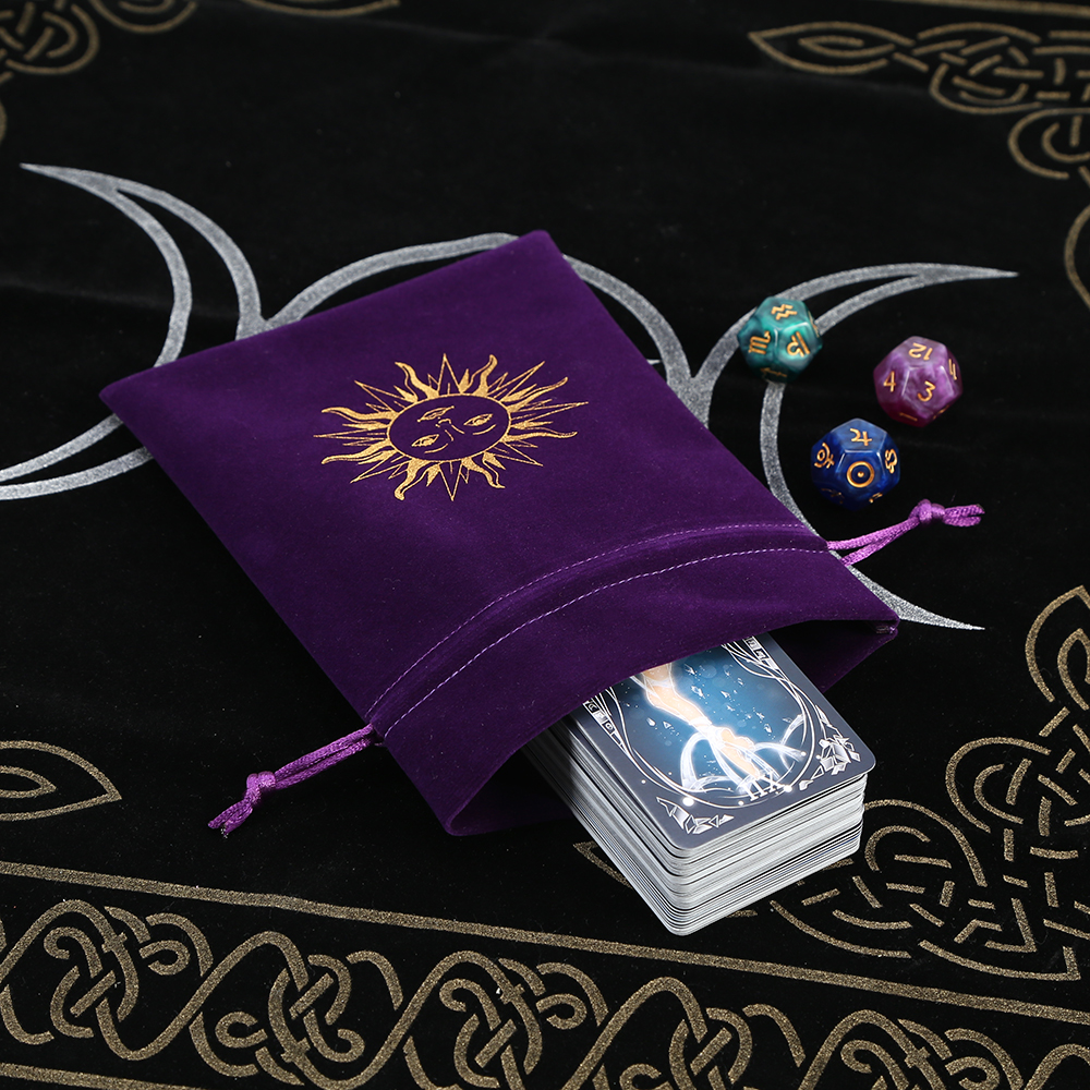 5Pcs Tarot Storage Velvet Bag  - Board Game Box 리뷰 및 가격