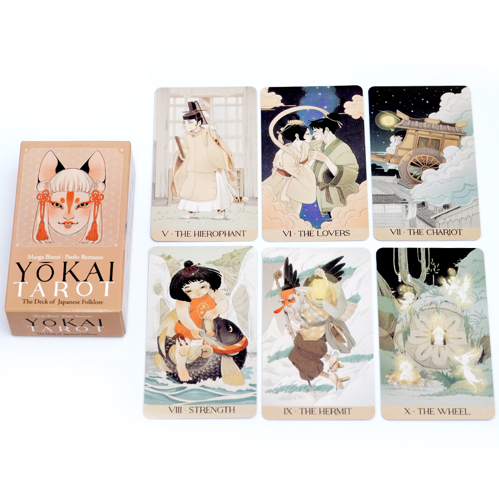 Yokai Tarot Deck 78 Pcs Cards  - Board Game Root 리뷰 및 가격