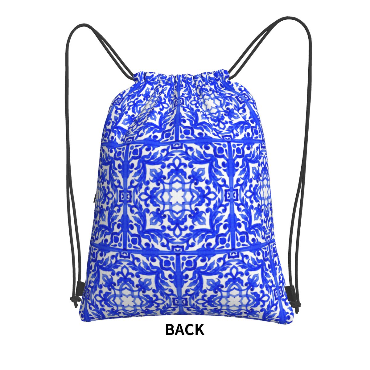 Portuguese Azulejo Tiles Backp - Tile Bag Drawstring 리뷰 및 가격