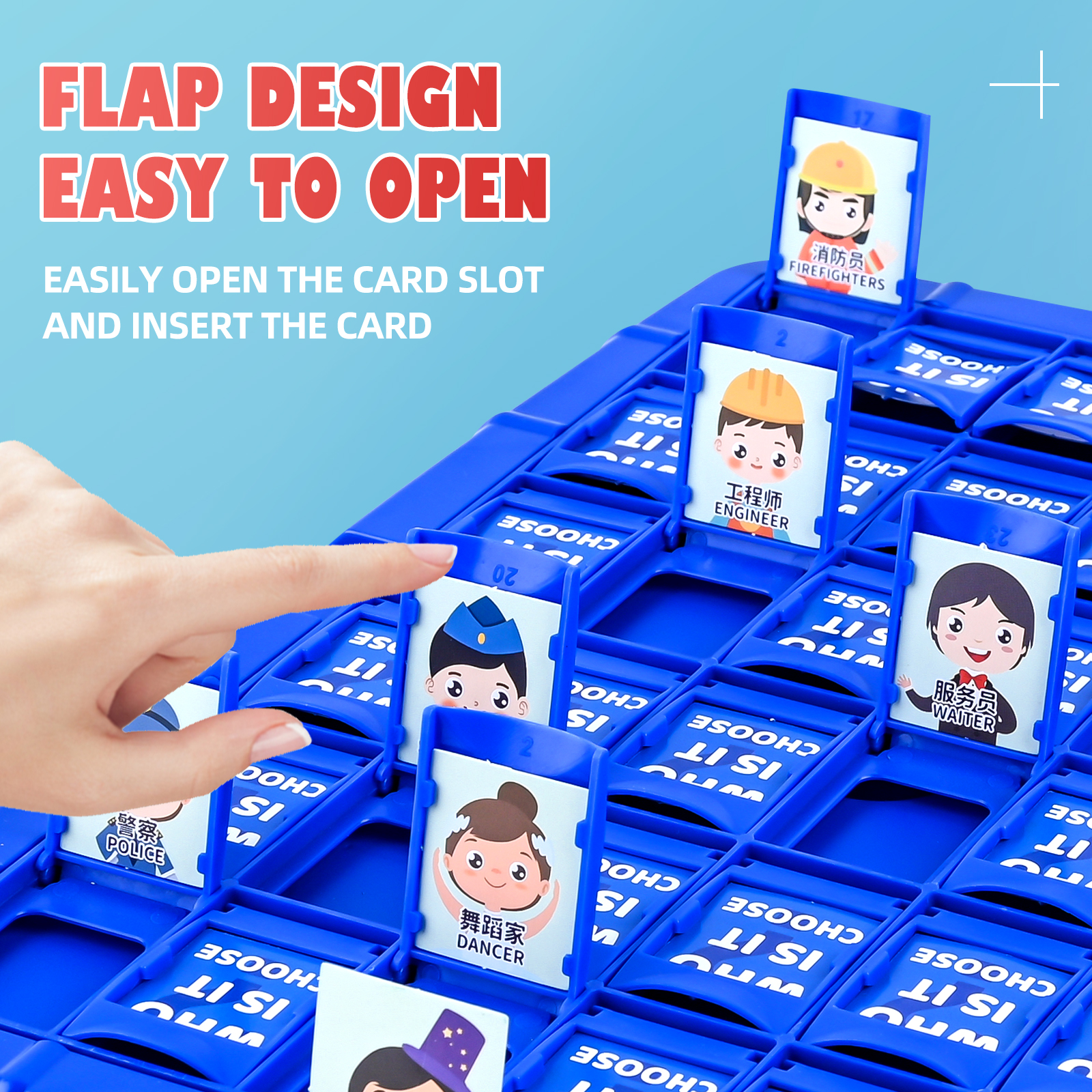 Guess Who I Am, Children'S Puz - Board Game With Chips 리뷰 및 가격