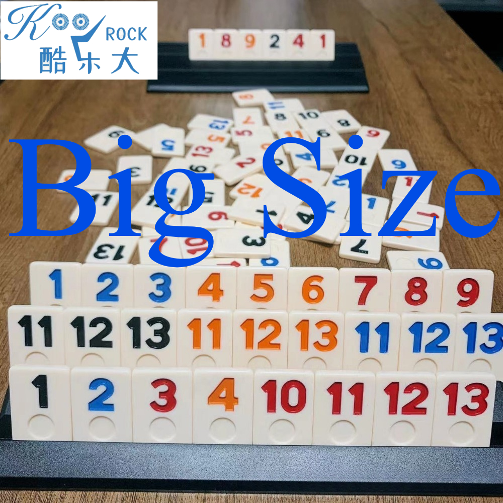 106 Tiles Digital Rummy with 4 - Board Game Instruction 리뷰 및 가격