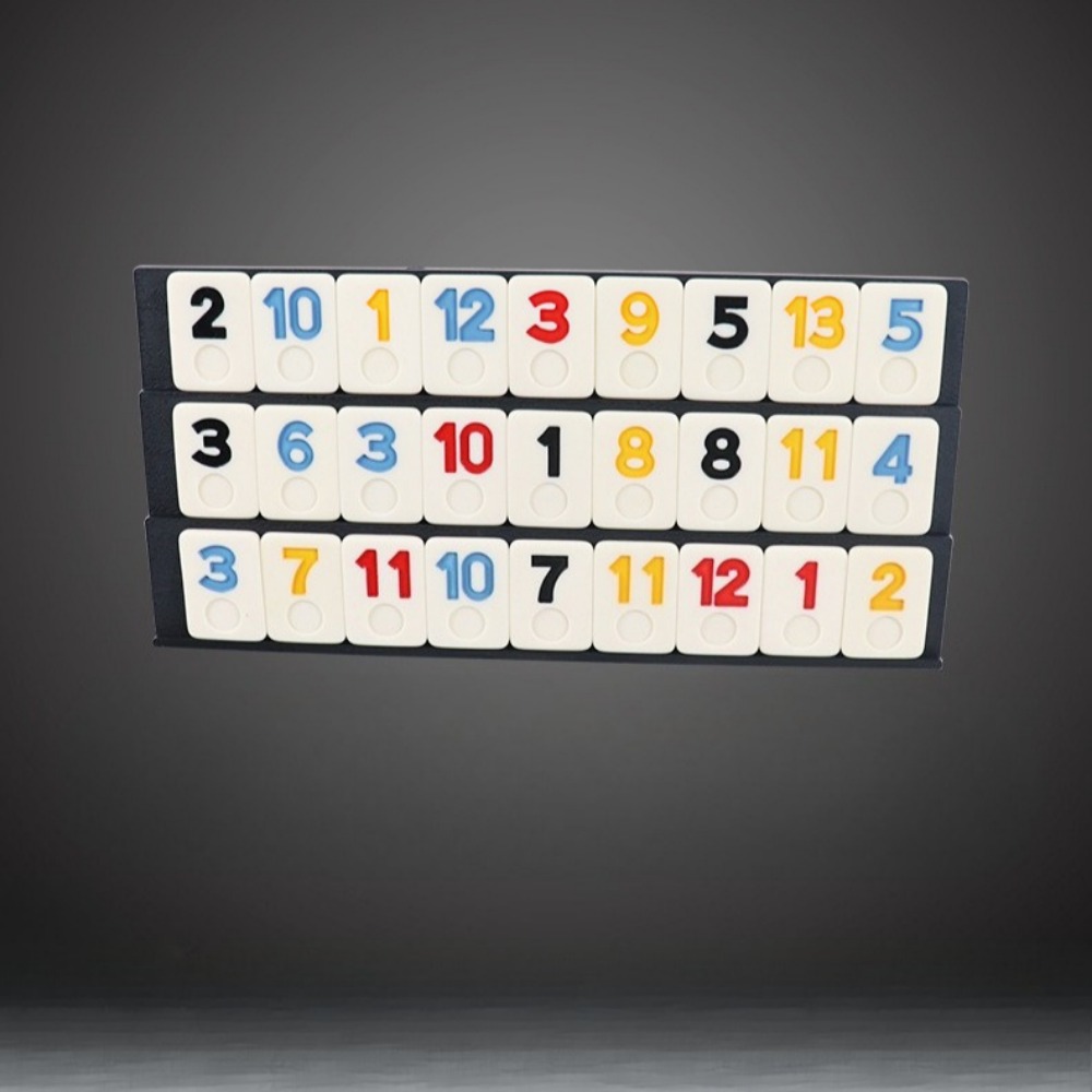 106 Tiles Digital Rummy with 4 - Board Game Instruction 리뷰 및 가격