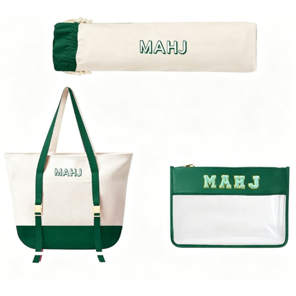Canvas Tote Bag Set for Mahjon - Tile Bag Drawstring 리뷰 및 가격