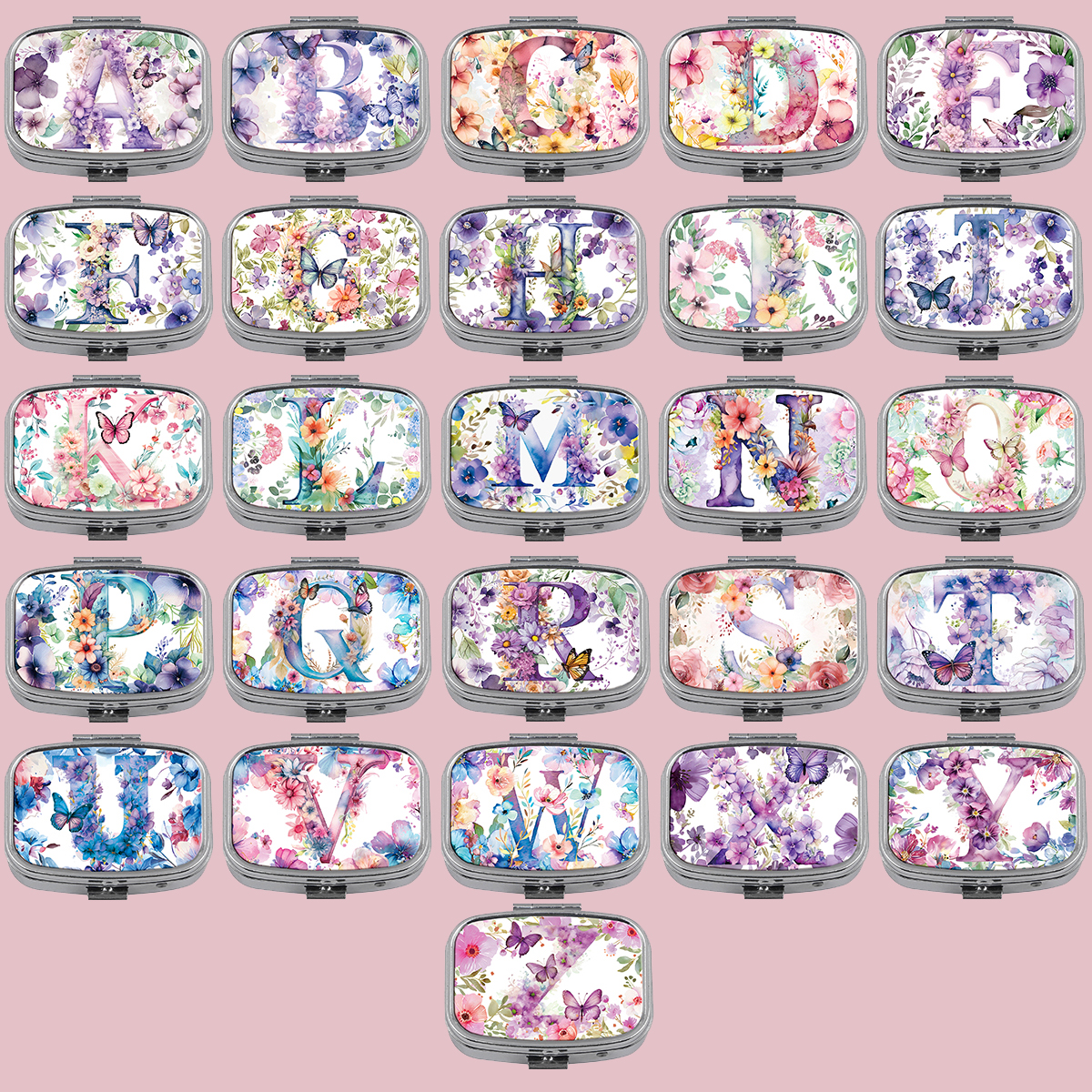 English Letter Pill Boxes Flow - Token Tray Organizer 리뷰 및 가격