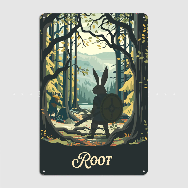 Root Board Game Inspired Poste - Board Game Root 리뷰 및 가격