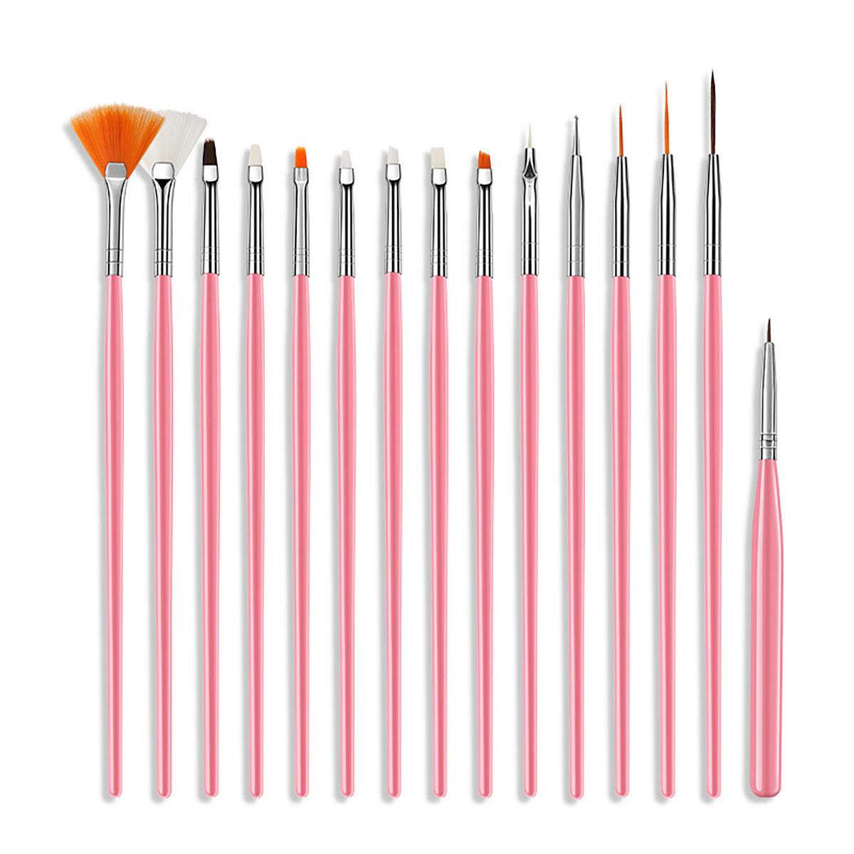 15pcs Fine Detail Paint Brush  - Miniature Painting Set 리뷰 및 가격