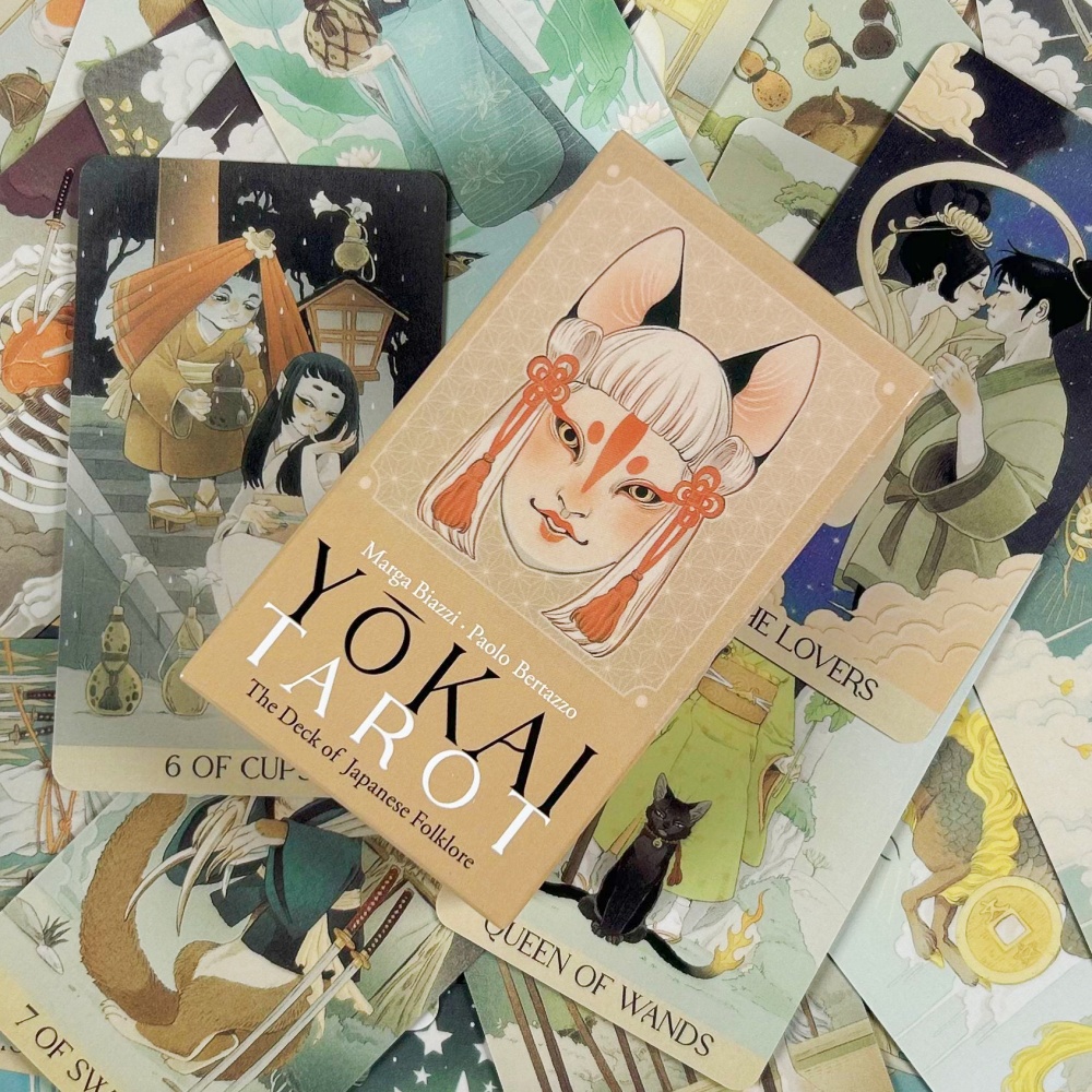 Yokai Tarot Deck 78 Pcs Cards  - Board Game Root 리뷰 및 가격