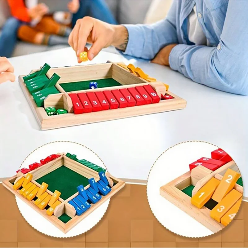 Classic 4 Sided Wooden Board G - Board Game Instruction 리뷰 및 가격