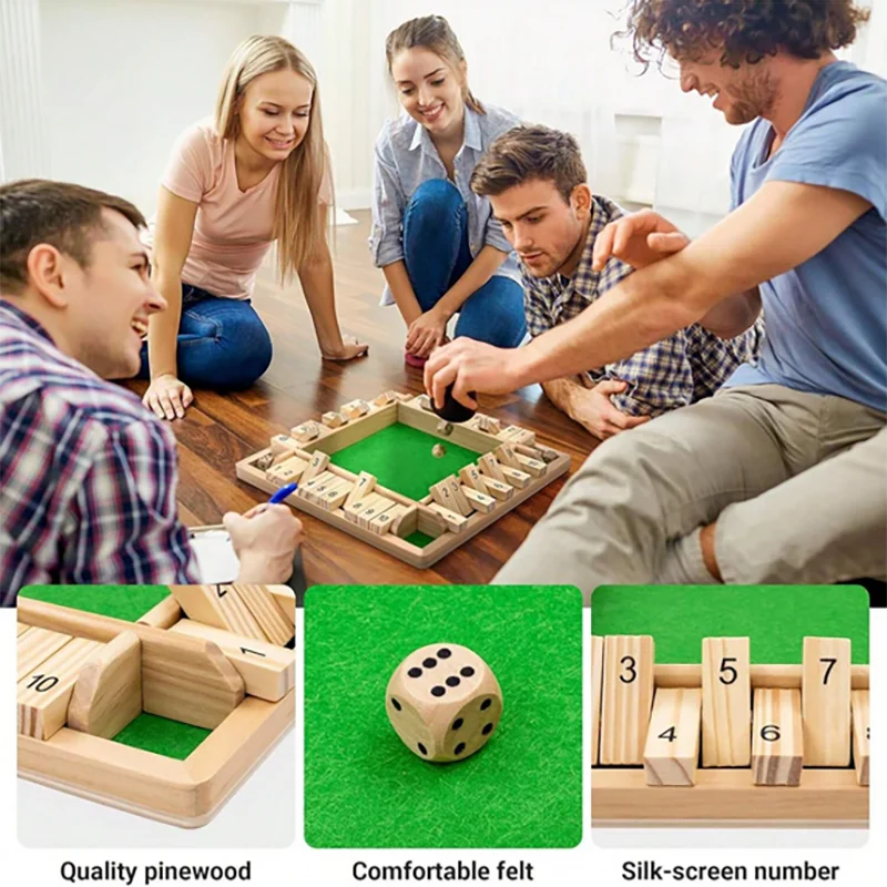 Classic 4 Sided Wooden Board G - Board Game Instruction 리뷰 및 가격
