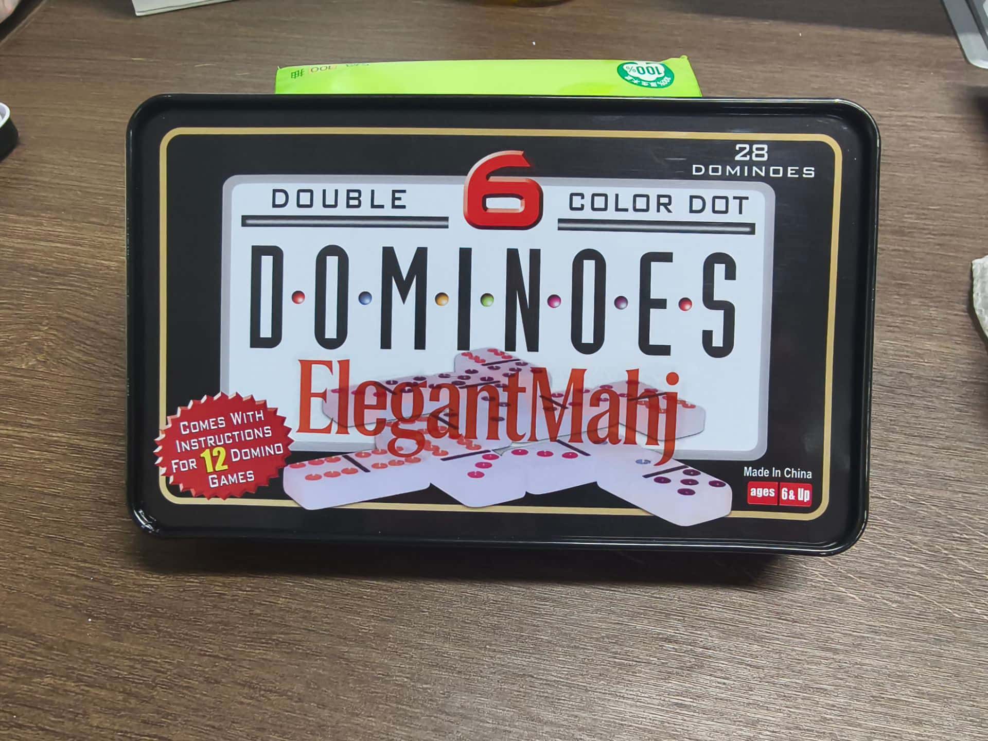 ElegantMahj Double Six Dominoe - Board Game Box 리뷰 및 가격