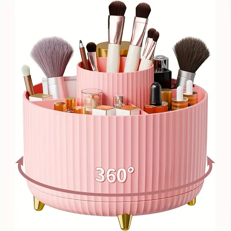 360° Rotating Makeup Tool Stor - Token Tray Organizer 리뷰 및 가격