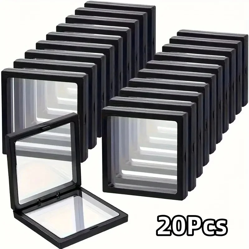 20Pcs Clearview 3D Floating Di - Token Tray Organizer 리뷰 및 가격
