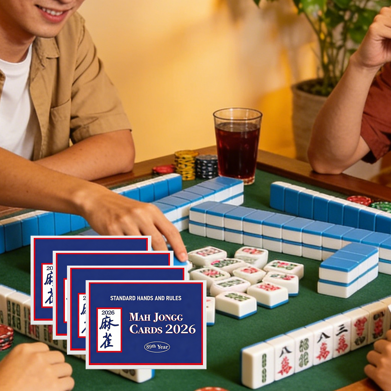 Mahjong Game Rule Card, Trendy - Board Game Root 리뷰 및 가격