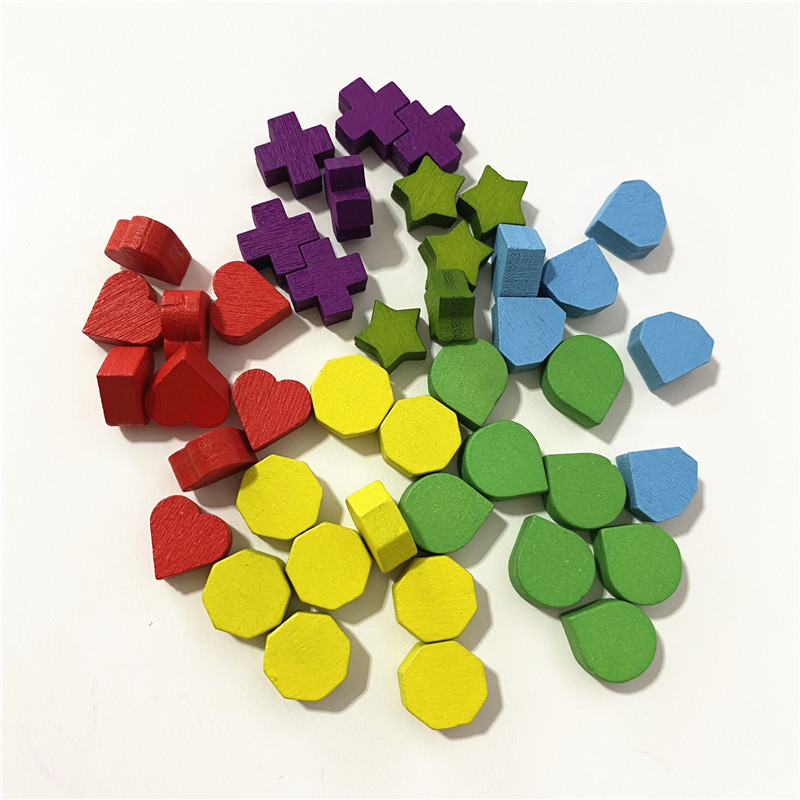 40Pcs 10mm Red Heart Shape Blu - Board Game Dixit 리뷰 및 가격