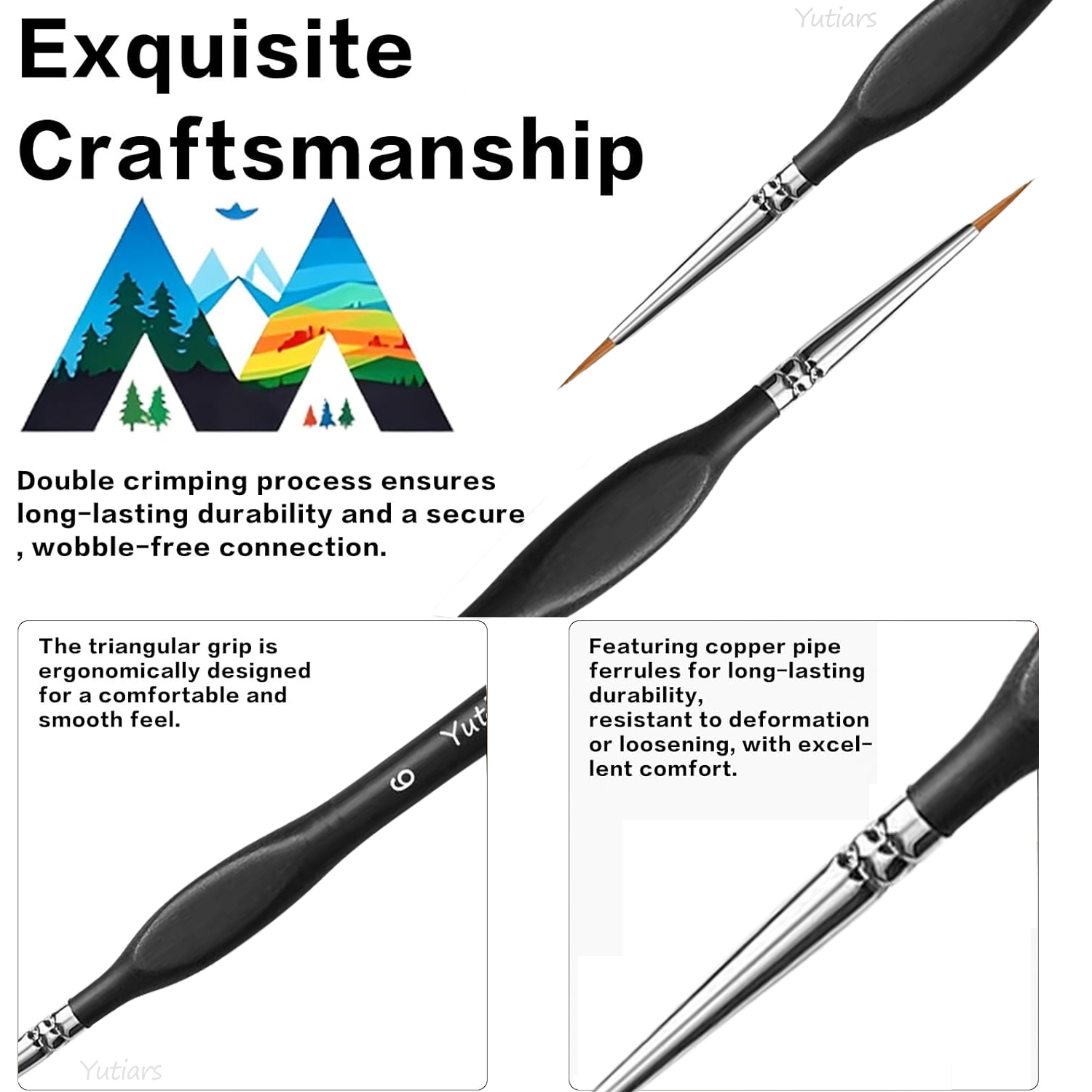 Yutiars Miniature Drybrush Pai - Miniature Painting Set 리뷰 및 가격